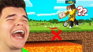 I Sent MY FRIEND On A TROLL SCAVENGER HUNT In MINECRAFT!