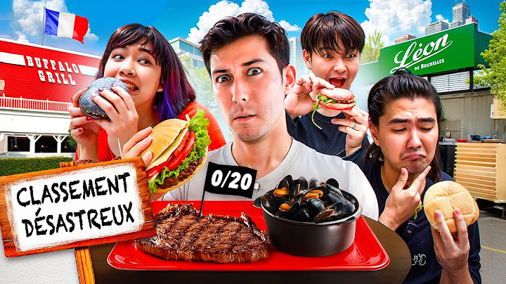 J'emmène des Japonais 🇯🇵 juger les restaurants populaires en France 🇫🇷