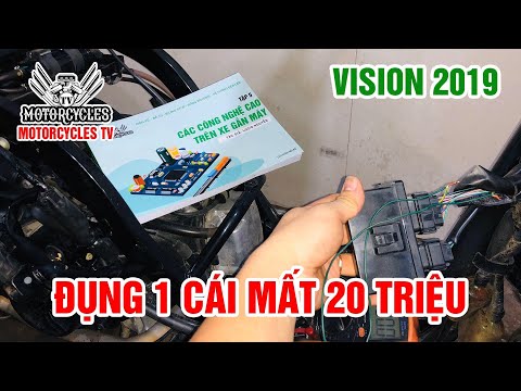 Video 287: Cứu Xe Vision Lỗi Khóa Thông Minh Bị Phán Chết ICDKTT | Motorcycle TV