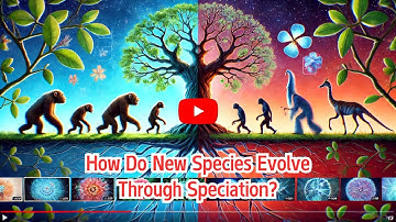 How Do New Species Evolve Through Speciation?