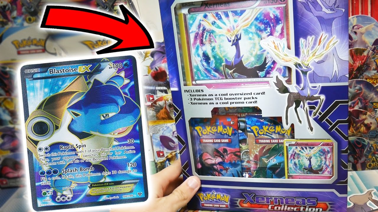 BLASTOISE EX FULL ART HUNT!! OPENING A 3 PACK XERNEAS COLLECTION - BLASTOISE EX FULL ART HUNT!! OPENING A 3 PACK XERNEAS COLLECTION
