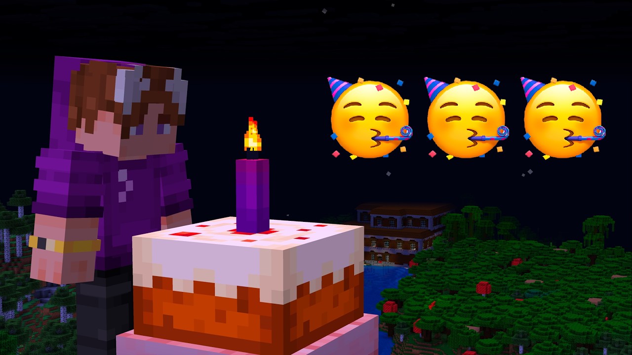 ДЕНЬ РОЖДЕНИЯЯяяЯ | Майнкрафт Стрим