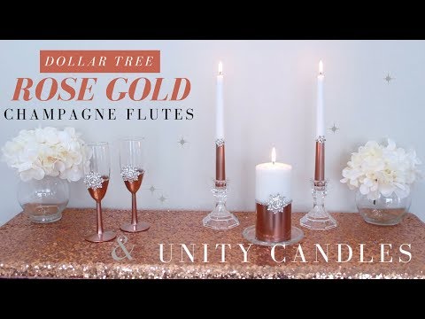 Video: How To Make Beautiful Rose Glasses For A Wedding