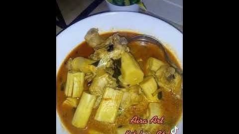GULAI AYAM REBUNG versi mak mertua sayang uiii ( Lockdown time )