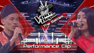 Sadikchya Pokhrel Vs Bishal Rai 'Rato Tika Nidharma' -The Battles - The Voice of Nepal Season 2