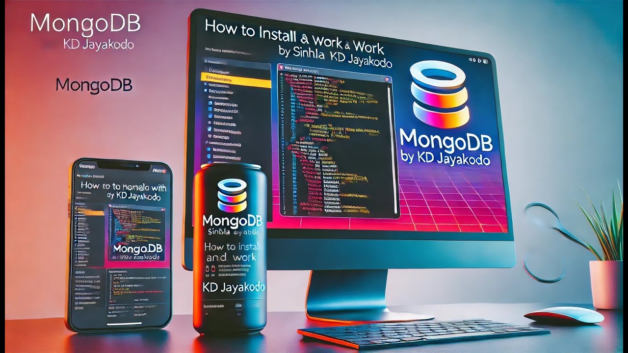 How to Install and Work with MongoDB | Sinhala Tutorial by KD Jayakody ...