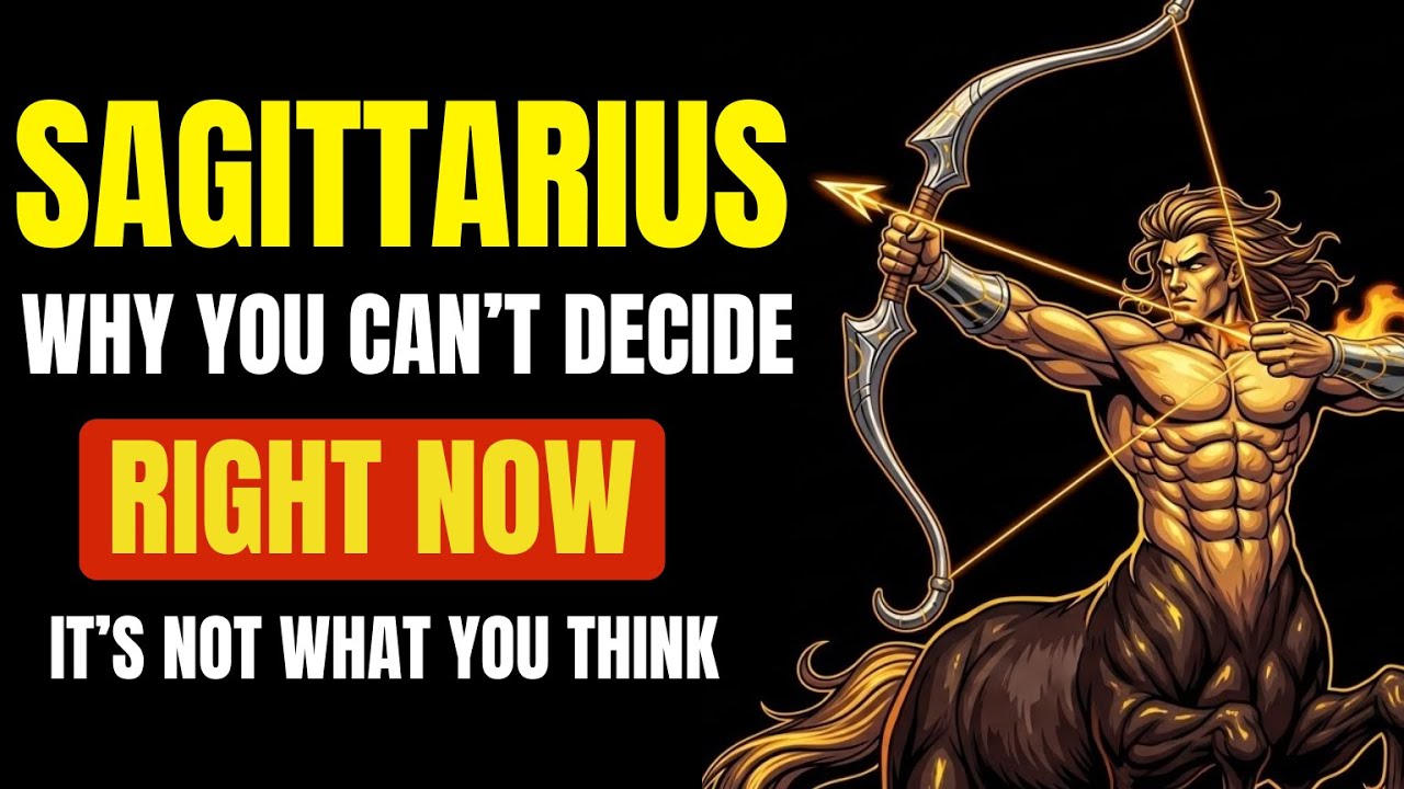 Sagittarius ♐ Why You Can't Decide Right Now | The Truth About Your Unclear Path