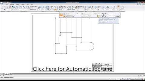 Add Jog dimension line in ST7