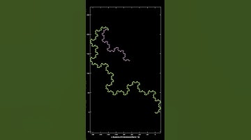 TerDragon skin  #maths #animation #art #fractal