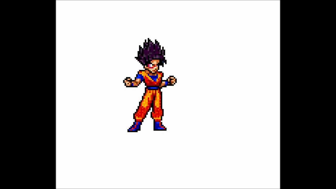 Goku (Fictional Character), Sprite, Sprite Animation, Goku Sprite, Sprite.....