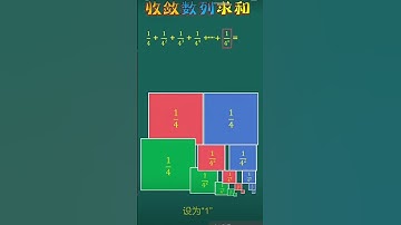 数学思维：数列求和，数型结合 Mathematical thinking: summing series and combining number patterns