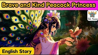 The Brave and Kind Peacock Princess | A Story of Bravery, Kindness, and Adventure | #english #story