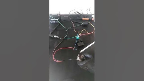 connection cdi battery operated