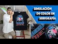 Cómo imprimir simulación de color en serigrafía!!! Trabajando una marca de ropa😎🔥