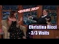 Christina Ricci - Period Underwear ? - 3/3 Visits In Chronological Order [360-1080]