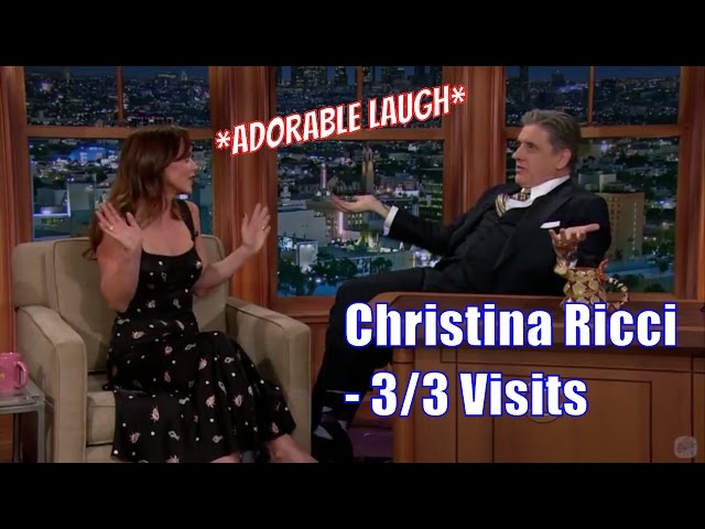 Christina Ricci - Period Underwear ? - 3/3 Visits In Chronological Order [360-1080]
