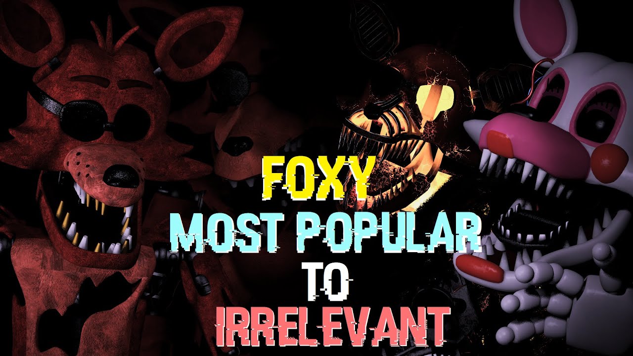 How Foxy went from Most Popular to Irrelevant - Five Nights at Freddy's  Character Analysis - FNAF 