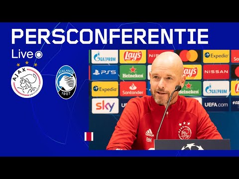 LIVE 10:45 | Persconferentie Ajax - Atalanta | UEFA CHAMPIONS LEAGUE