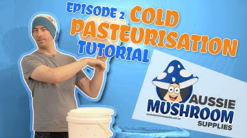 Home Growing Mushroom Tutorial - Cold Pasteurisation - Episode 2