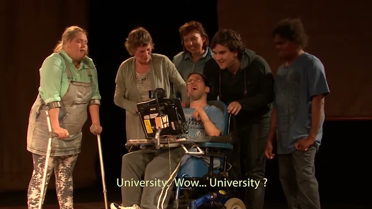 Eye Music Highlights  a cross art form theatre performance developed over 6 years.