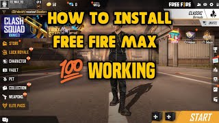 💯💯💥 How To Install Free Fire MAX // Free Fire MAX Install InTamil // Free Fire Max screenshot 5