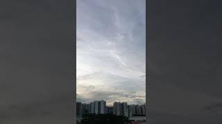 Time lapse of dusk on 13th Aug 2021