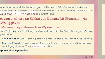 So erhalten Sie die Gesamtanzahl der Daten aus DynamoDB mit AWS AppSync zur Paginierung