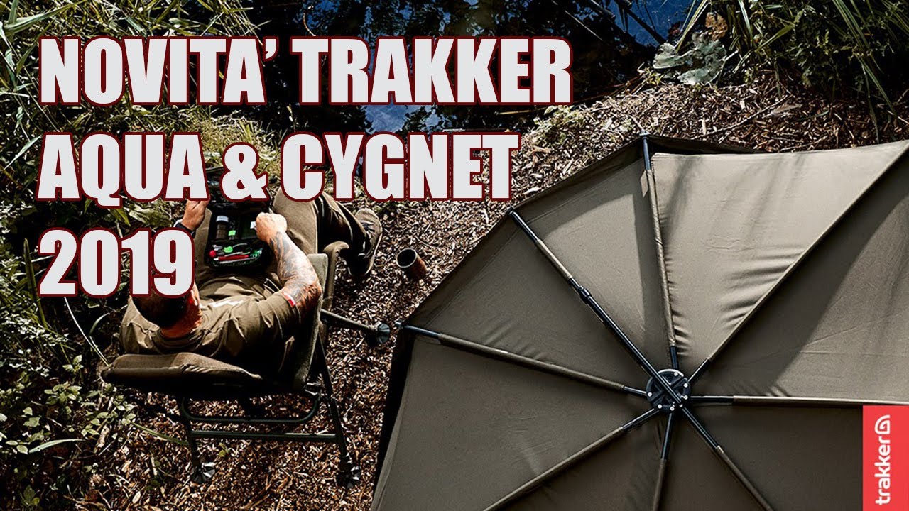 TRAKKER - CYGNET - AQUA PRODUCTS: NOVITA' 2019 AUTUNNO &INVERNO PER IL CARPFISHING con JOSHUA FLORA