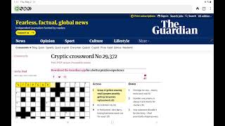 Guardian Cryptic Crossword (Thursday, 2 May 2024)