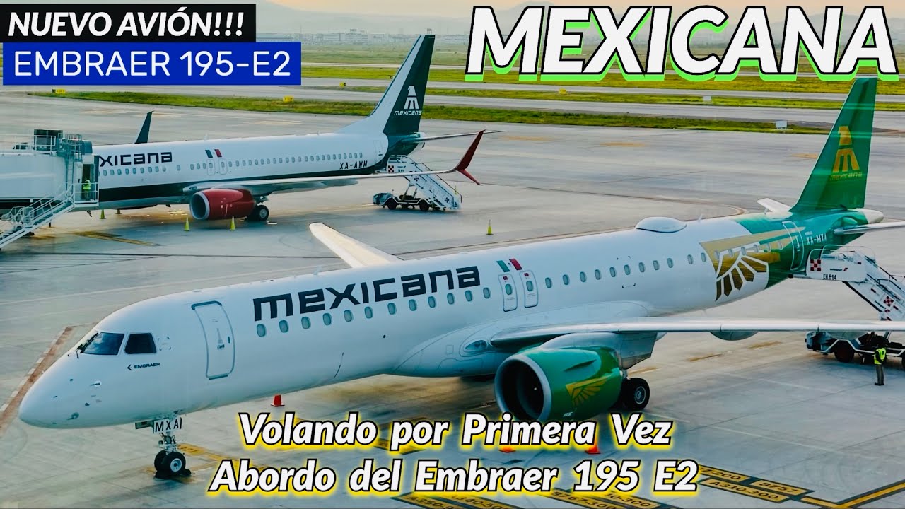 TRIP REPORT: MEXICANA | NUEVO Embraer 195-E2 | AIFA - CHETUMAL | Increíble Aeronave!! ✈️ 