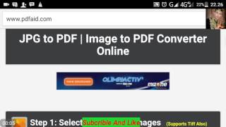 How to Convert Image to PDF Online ? JPG to PDF Online Is Very Easy screenshot 4