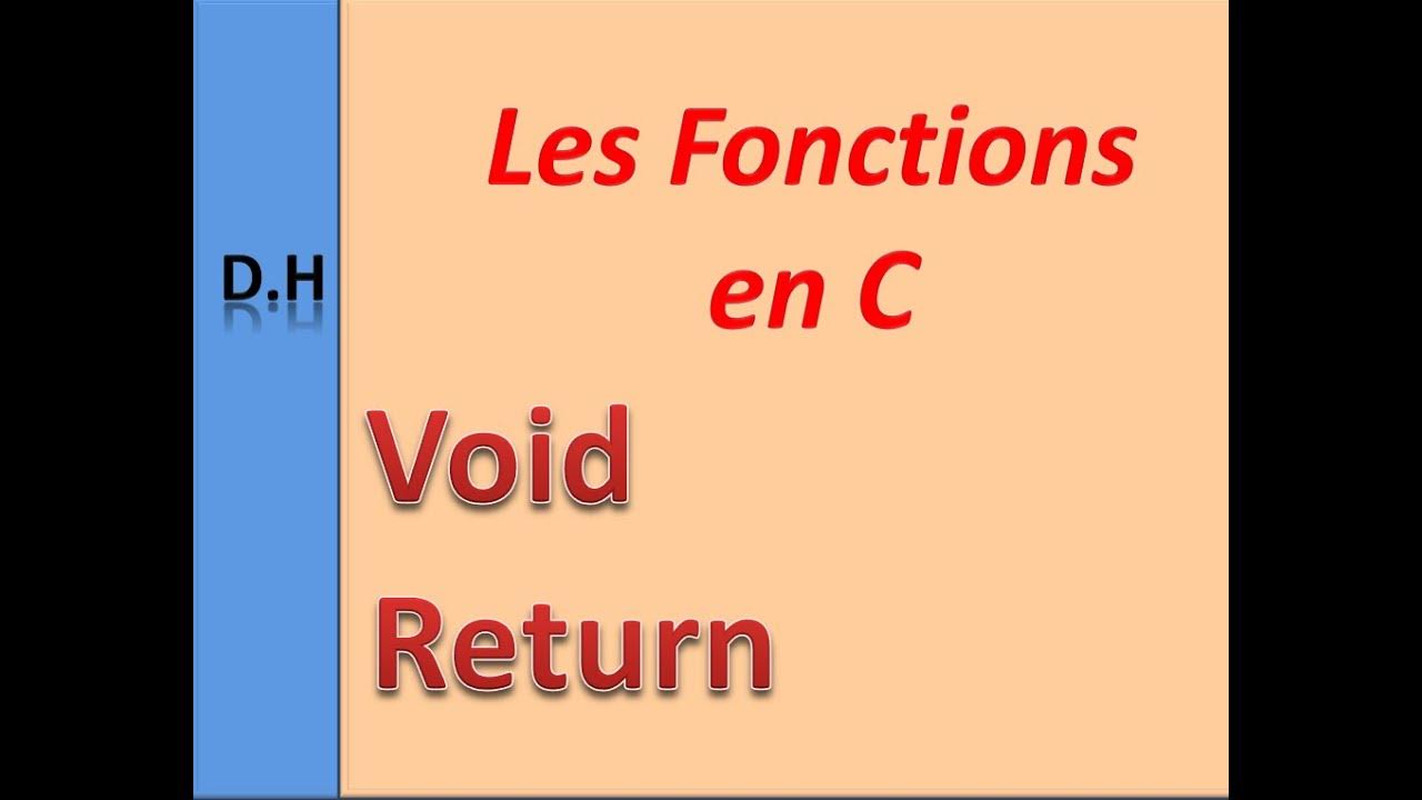 Les Fonctions en C - YouTube
