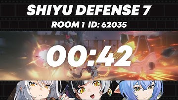 Shiyu Defense 62035 Stage7 Room1 in 42 sec by Yixuan & Dialyn & Lucia!