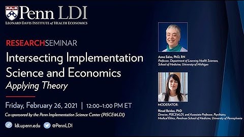 Implementation Science & Economics
