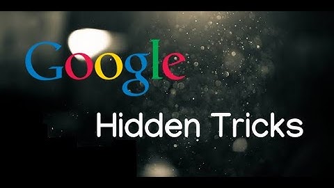 Google Easter Eggs, Top Secrets & Hidden Tricks 2020!! And only 2% of people know this.