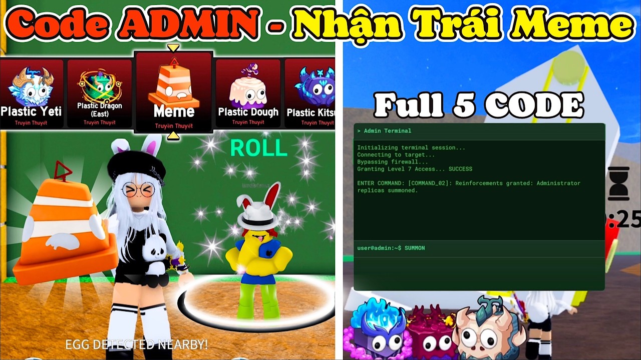 [BloxFruit] Random Ra Rồng Nhận Trái Mới Meme Tất Cả CODE ADMIN Ở Sự ...