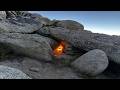 Hidden Rock Cave Survival | Solo Night Shelter in the Mountains 🏕🏔