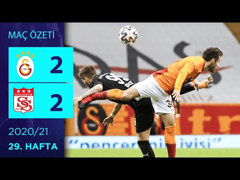 ÖZET: Galatasaray 2-2 DG Sivasspor | 29. Hafta - 2020/21