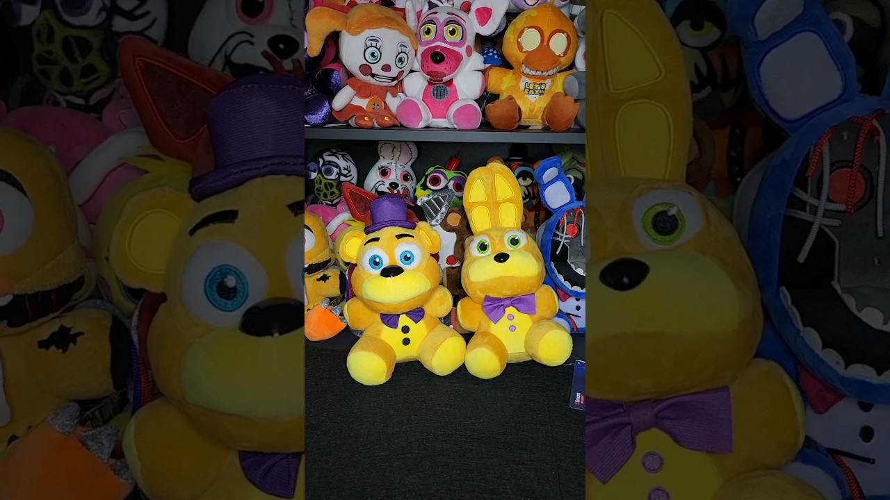 Fnaf Fredbear and Springbonnie XSmart Plushies Unboxing! 