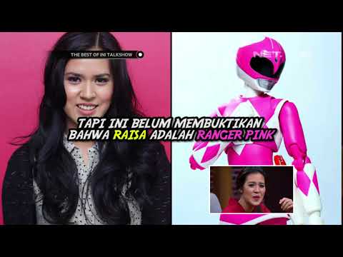 Ternyata Ranger Pink Itu Raisa Loh - The Best of Ini Talk Show