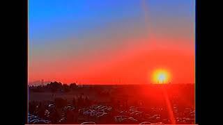 Random VHS Footage - Sunset Time Lapse