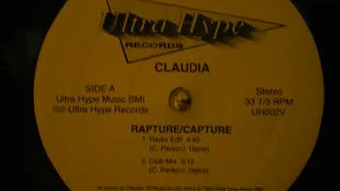 Claudia   "Rapture/Capture...