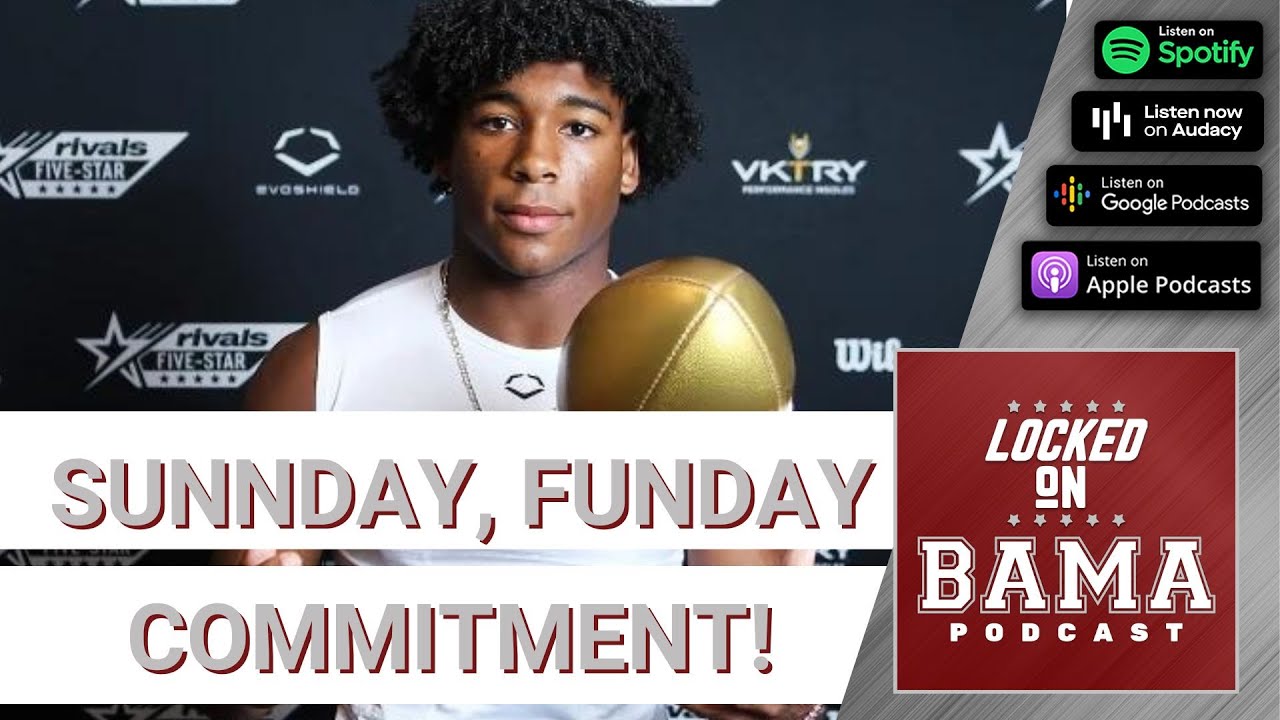HUGE (and surprise) commitment from blue chip running back Justice Haynes for Alabama football
