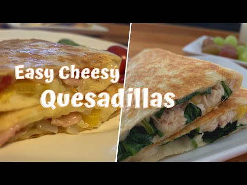 5 minutes Breakfast Quesadillas  Incredible Easy Cheesy Quesadilla  5 