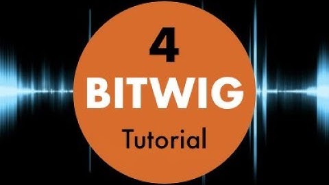 Bitwig Studio 3 #4 the synthesizers