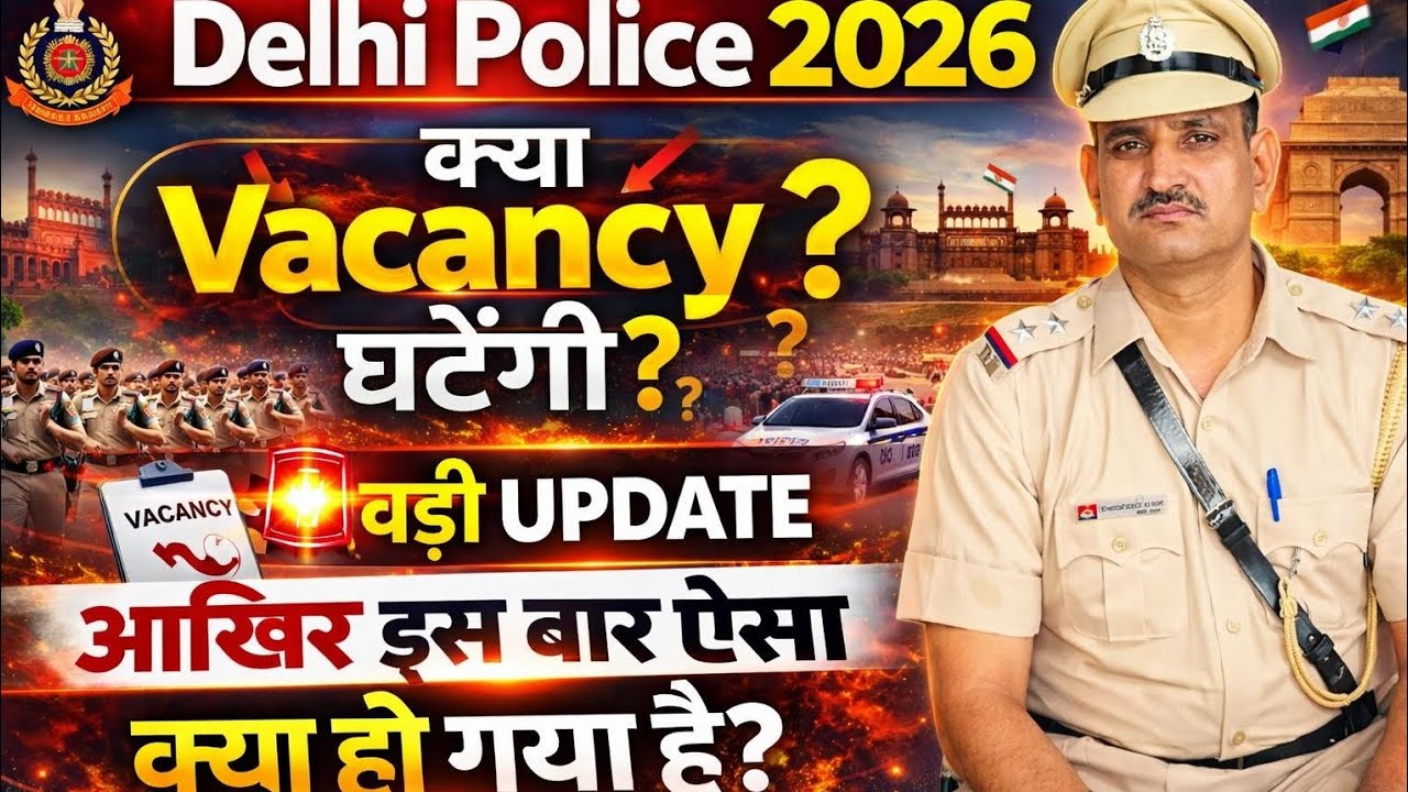Delhi Police 2026 Kya Vacancy Ghategi? || PHYSICAL MASTER OF DELHI POLICE 