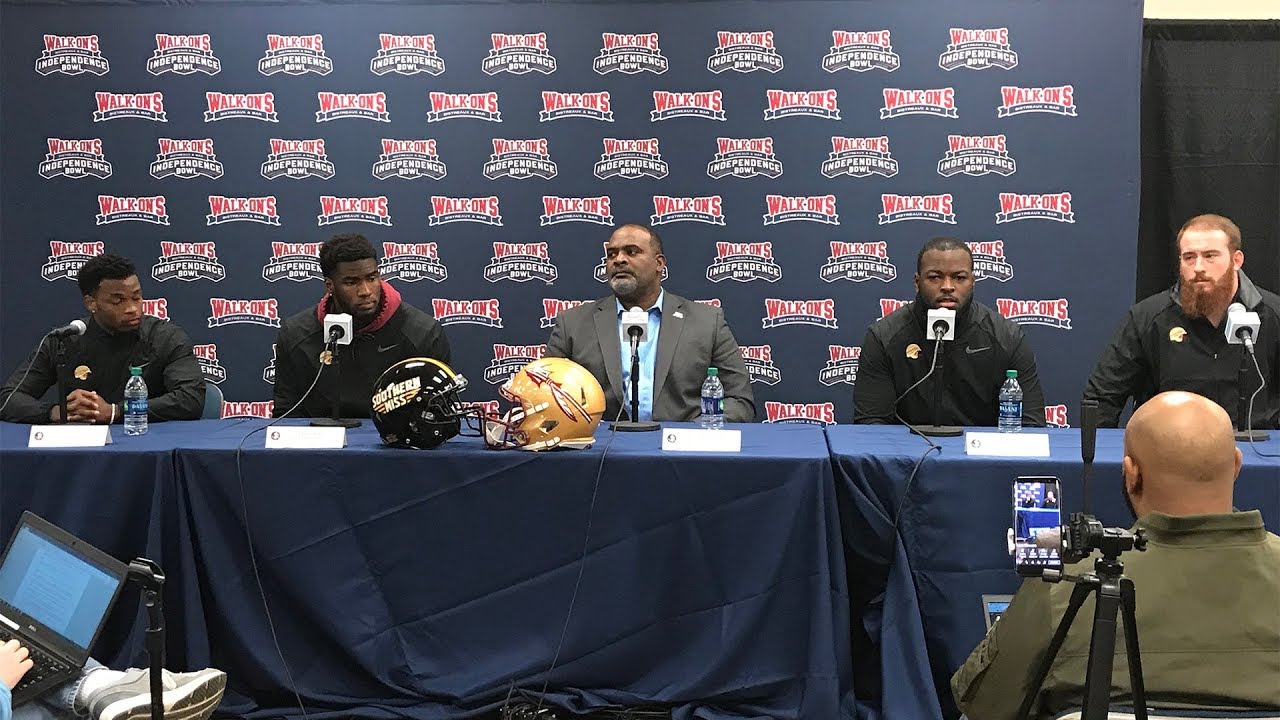 Independence Bowl Press Conference YouTube