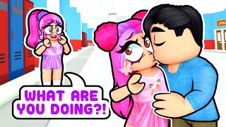 MY TWIN SISTERS BOYFRIEND KISSED ME IN BROOKHAVEN! ROBLOX BROOKHAVEN RP!