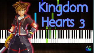 Don't Think Twice [Kingdom Hearts 3]  Chikai 誓い - Synthesia chords