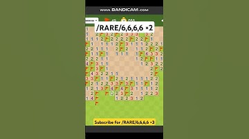 /RARE/6,6,6,6 Intro Minesweeper mobile #58 #minesweeper #shorts